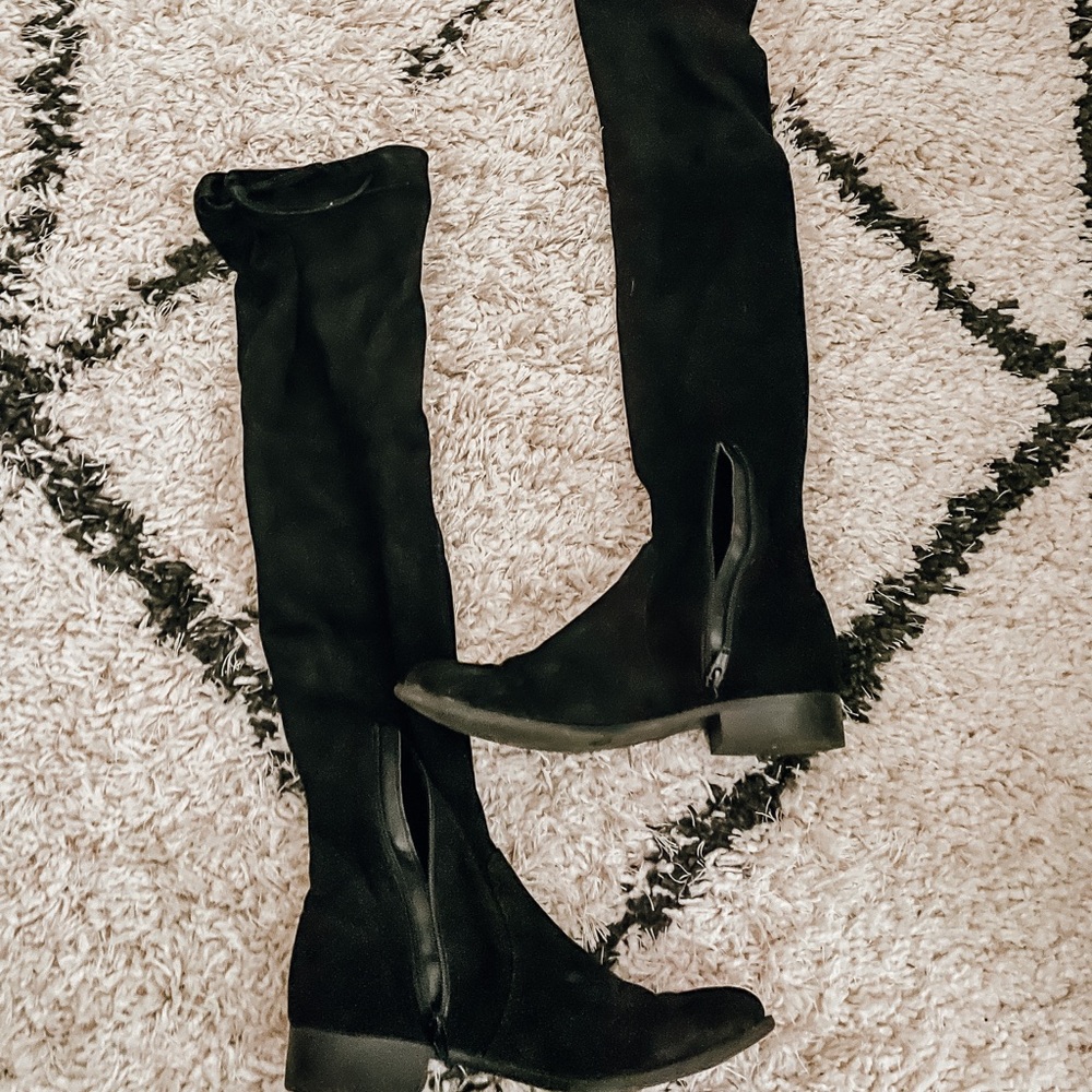 Target Black Thigh High Boots